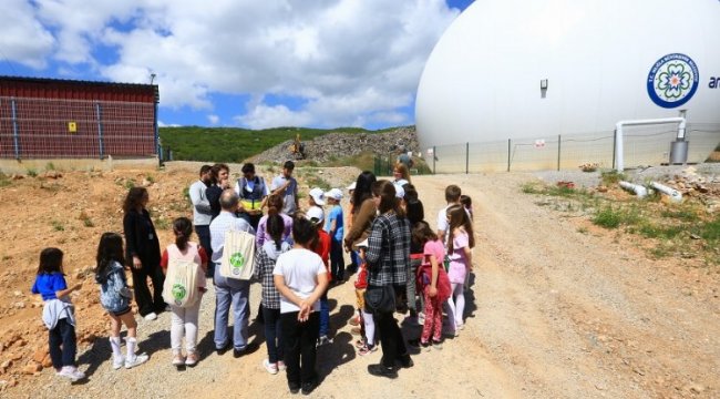 Çöpün serüvenini yerinde gördüler