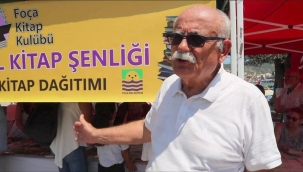 Foça Kitap Kulübü Bir Günde 2 Bin Bir Yılda 20 Bin Kitap Dağıttı