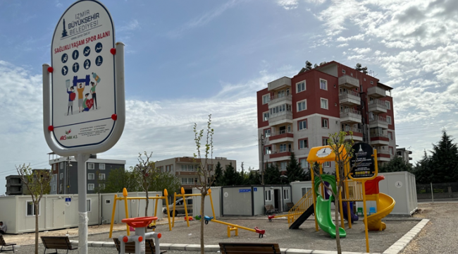 İzmir Büyükşehir Belediyesi Adıyaman'da iki yaşam alanı daha kuruyor