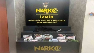 İzmir'de zehir operasyonlarında yüklü miktarda uyuşturucu ele geçirildi