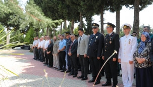 Aliağa 'da 15 Temmuz Programı, Şehitlerin Anılması İle Başladı
