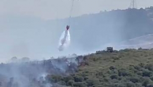 Aliağa'da korkutan yangın