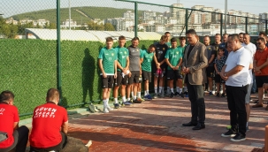 Aliağaspor FK, Yeni Sezonun İlk Antrenmanı Gerçekleştirdi