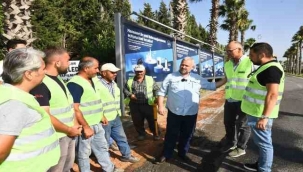 Aydın Pehlivan, Menemen'de 'Yol Seferberliği' başlattı