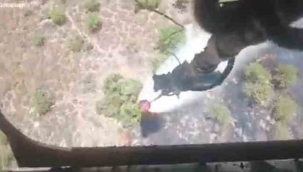 Çandarlı'da Orman Yangını Söndürüldü