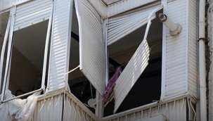 Karşıyaka'da Doğalgaz patlaması! 2 kişi yaralı