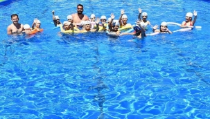 Mahalle havuzları serinletiyor