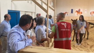 AB destekli İzmir Hippoterapi Merkezi misafirlerini ağırlamaya hazır
