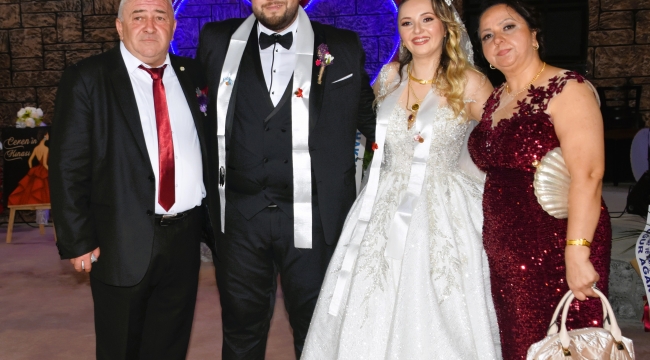 Başkan Serdar Berk kızını evlendirdi