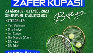 Bergama Tenis Kulübü Zafer Kupası başlıyor