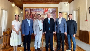 BERTO YÖNETİMİ, İBB BAŞKAN VEKİLİ MUSTAFA ÖZUSLU'YU ZİYARET ETTİ