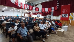  CHP FOÇA KONGRESİNİ YAPTI YENİ BAŞKAN ESEN ÇEŞMECİ