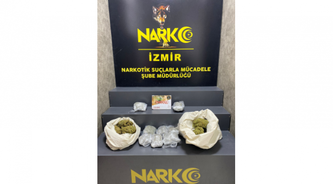 İzmir'de 66 uyuşturucu operasyonunda 48 tutuklama