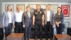 BERTO YÖNETİMİ, BAŞSAVCI, EMNİYET MÜDÜRÜ ve JANDARMA KOMUTANI'NI ZİYARET ETTİ