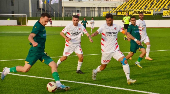 TFF 3. Lig: Aliağaspor FK: 1 - Kepezspor: 1
