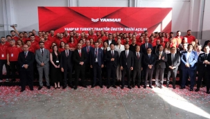 Yanmar, Türkiye'deki yeni traktör fabrikasını İzmir Torbalı'da açtı