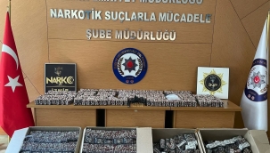 89 bin adet sentetik ecza ele geçirild