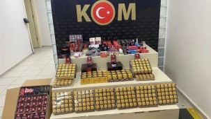 İzmir'de 19 ilçede 32 ayrı kaçakçılık operasyonu