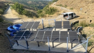 İZSU, güneş enerjisi ile çalışan içme suyu kuyularını hizmete aldı