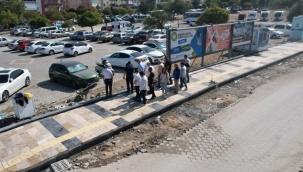 Manisa Cemal Ergün Caddesi'nde değişim başladı