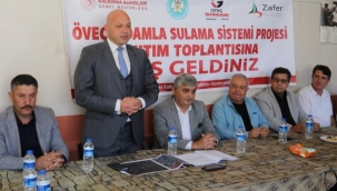 Manisa'da 2 bin 100 dekar kapalı sistemle sulanacak