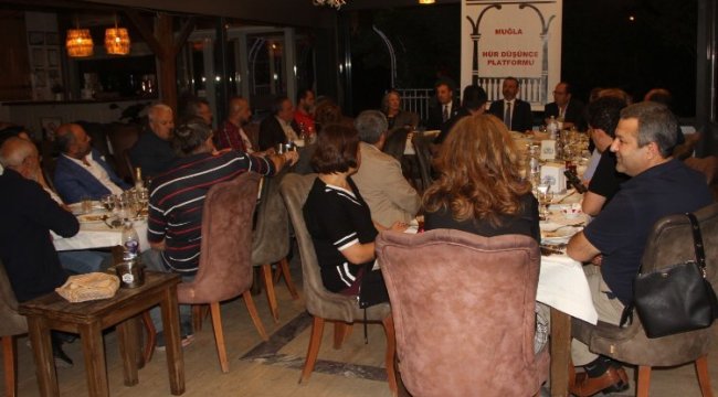 Muğla'da 'Hür Düşünce' toplantısı