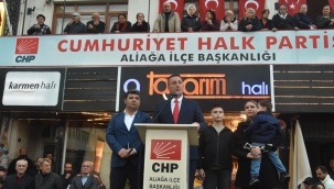 Aliağa CHP'de Aday Adayı Barış Eroğlu Rüzgârı. 