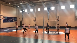 Aliağa'da sağlık için voleybol