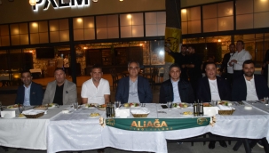 Aliağaspor FK 'da maç öncesi moral yemeği