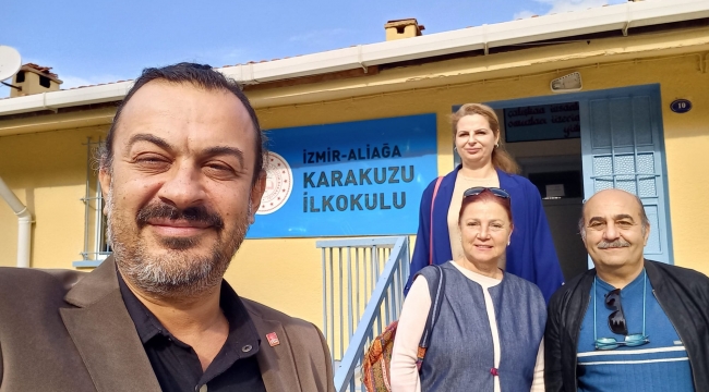 CHP Aliağa 'dan Öğretmenler Günü kutlaması