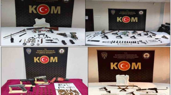 İzmir'de organize suç örgütlerine darbe