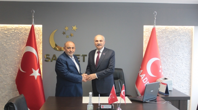SP Sözcüsü ve Milletvekili Birol Aydın Aliağa ilçe başkanlığını ziyaret etti