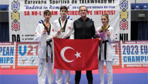 16 yaşında İzmir'e Avrupa'dan bronz madalya getirdi