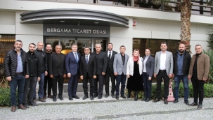 AK PARTİ BERGAMA İLÇE TEŞKİLATI'NDAN BERTO'YA ZİYARET
