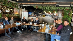 Aliağa  Belediye Başkan Aday Adayı Burak  Uçar Yerel Basınla Buluştu.