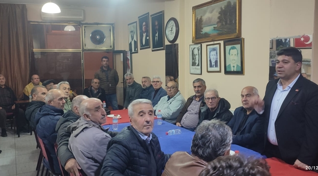 CHP' Aliağa'da yerel seçim çalışmaları hız kazandı