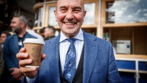 İzmirli Kahve'nin ikinci şubesi Bornova'da açıldı