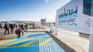 Türkiye'nin ilk sünger otoparkı İzmir'de