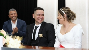 Aliağa'da 1 Yılda 685 Çift Mutluluğa İmza Attı