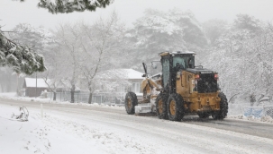Edremit Belediyesi, Kazdağları'nda kar mücadelesinde