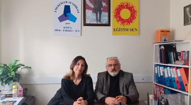 Eğitim-Sen Aliağa Şubesi, eğitimdeki sorunları gündeme taşıdı!
