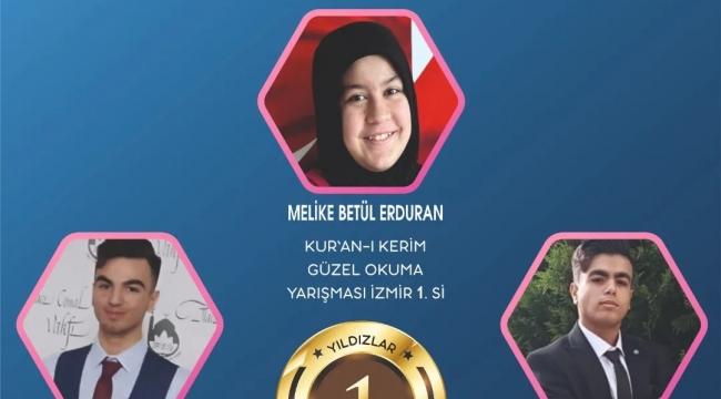 Şehit Bahattin Elden Anadolu İmam Hatip Lisesi öğrencileri Alliağa'yı Gururlandırdı!