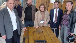 Akıncı ,sanayi sitesi esnafıyla buluştu... Canla başla Dikili derken sadece slogan atmıyoruz!