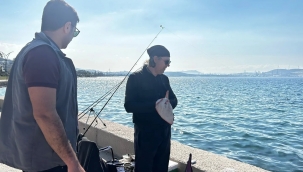 Aliağa'da amatör balıkçılara denetim