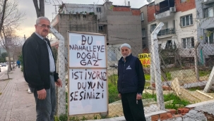 Bayraklı'da Doğalgaz Çığlığı