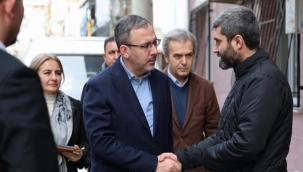 Dr. Mehmet Kasapoğlu'ndan Oğuz Erge'nin ailesine ziyaret