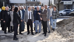 MASKİ Genel Müdürü Burak Aslay çalışmaları yerinde inceledi