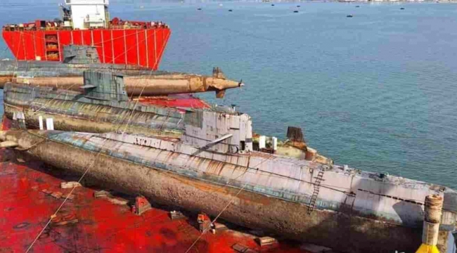 3 İtalyan denizaltısının son durağı İzmir oldu