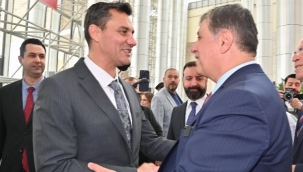 Başkan Zeyrek, Uluslararası Doğaltaş ve Teknoloji Fuarının açılışına katıldı