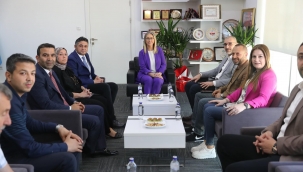 Ceyda Bölünmez Çankırı, Aliağa'yı Ziyaret Etti